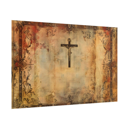 Vintage Biblical Art Print: A Historical Scene - Poster