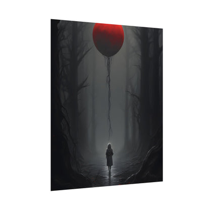 Youthful Moment: A Young Man in Nature's Outdoors - Poster