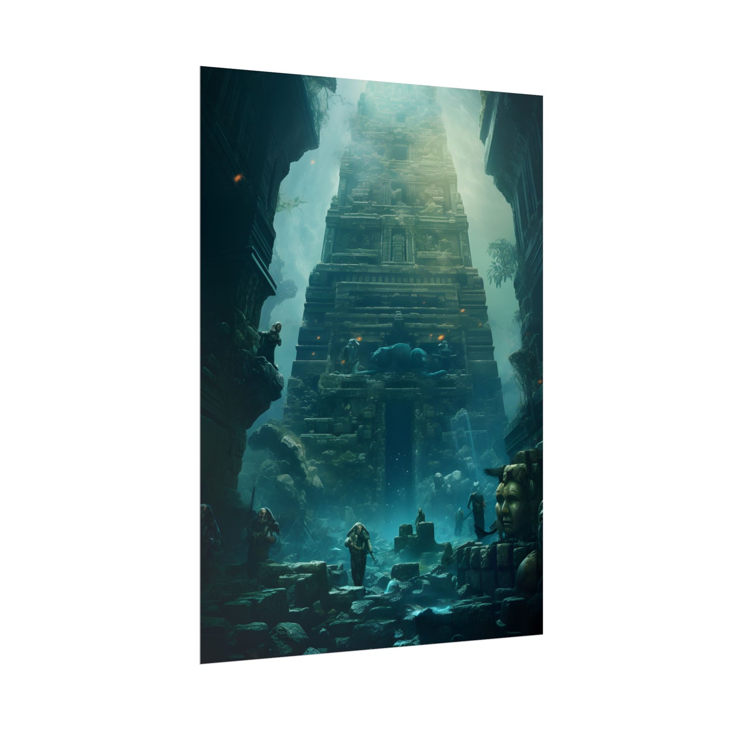 Lost Underwater City: Mystery Beneath the Waves - Poster