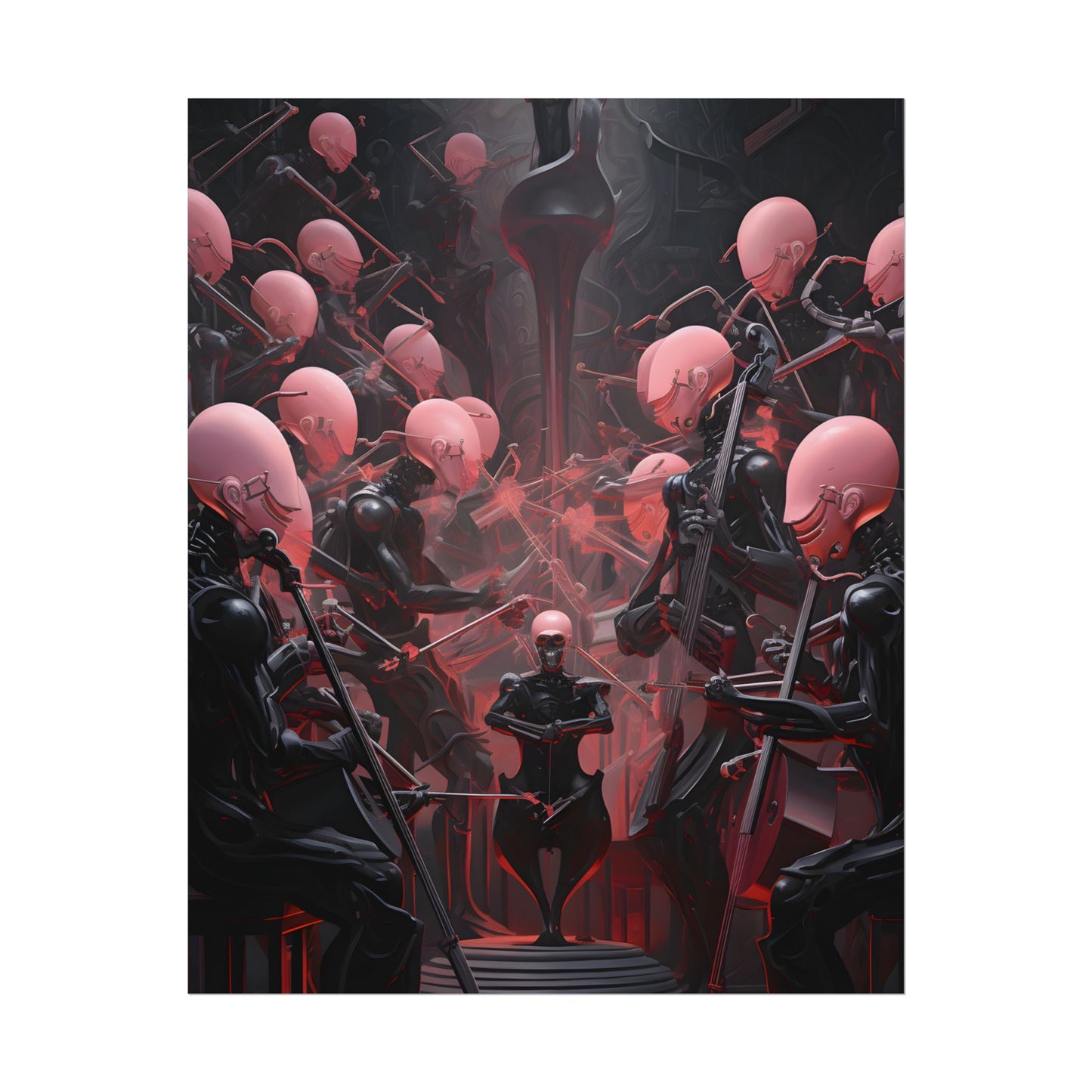 Robot Symphony: A Sentient Orchestra of Robots in Harmony - Poster