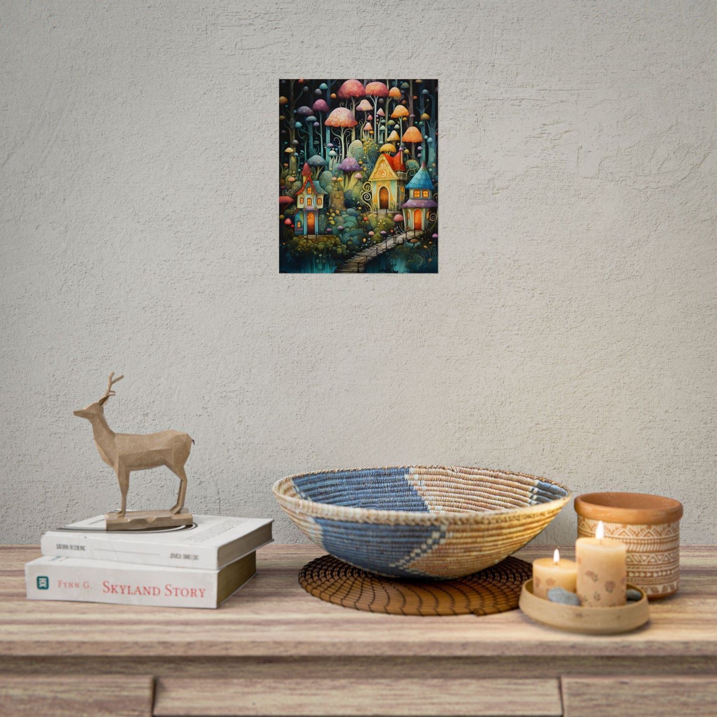 Enchanted Forest Fairies: A Classic Whimsical Artwork - Poster