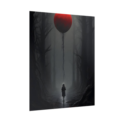 Youthful Moment: A Young Man in Nature's Outdoors - Poster