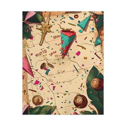 Whimsical Portrait with a Large Nose - Poster