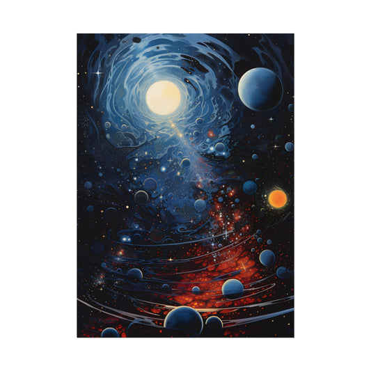 Cosmic Black Hole: Mysterious Universe in Space - Poster