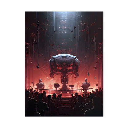 Robot Symphony: Mechanical Music Performance Art - Poster