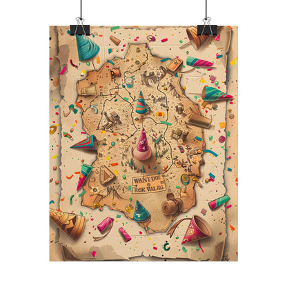 Whimsical Flynn Rider Illustration: Disney-Inspired Artwork - Poster