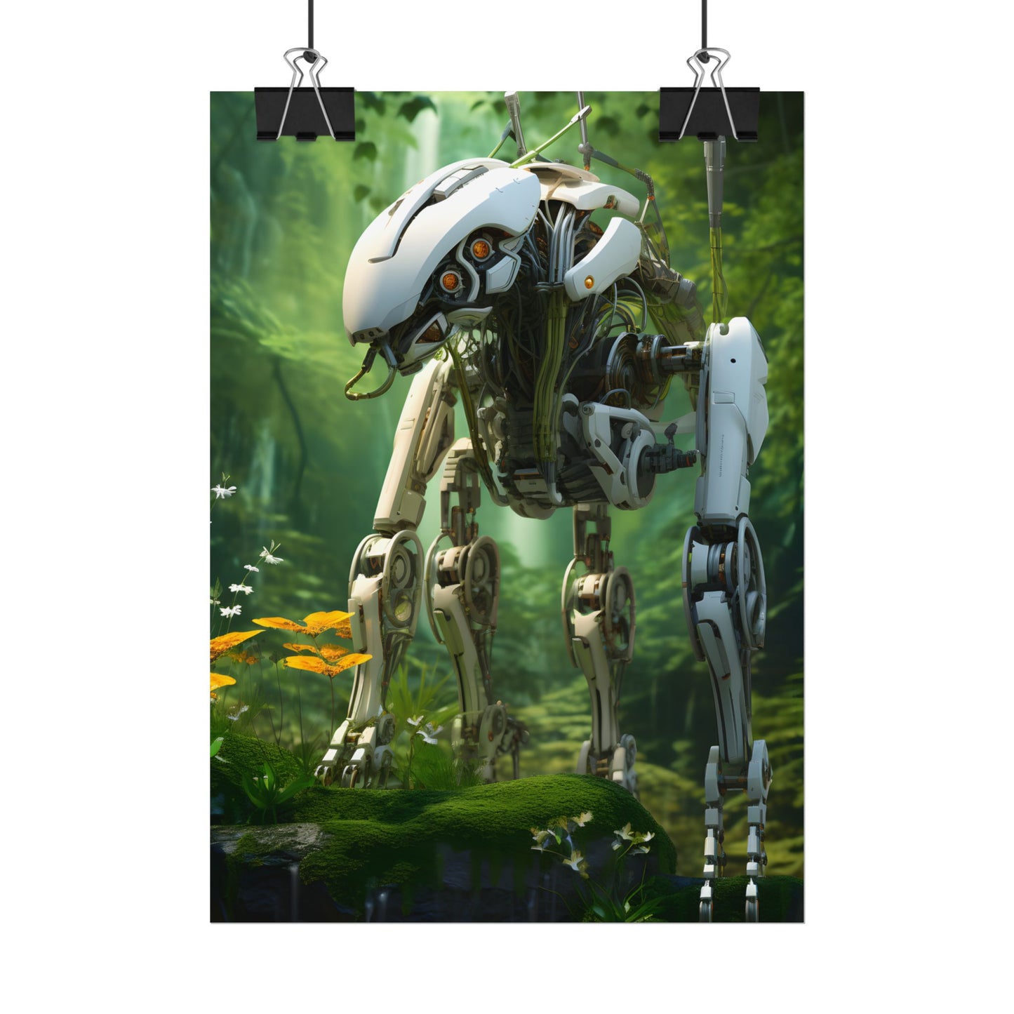 Robotic Wildlife Sanctuary: AI-Operated Oasis - Poster