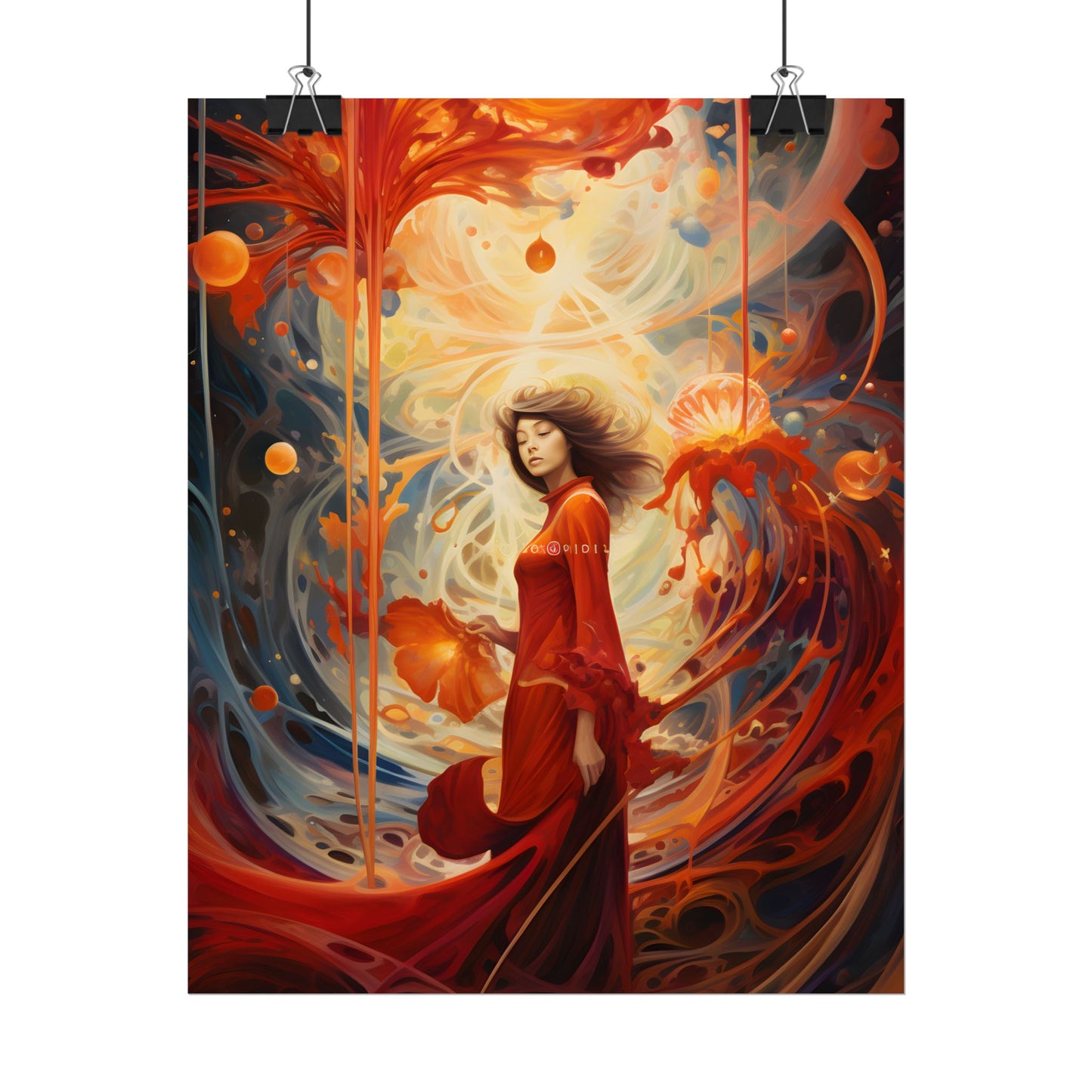 Stellar Gallery: Cosmic Abstract Art Collection - Poster