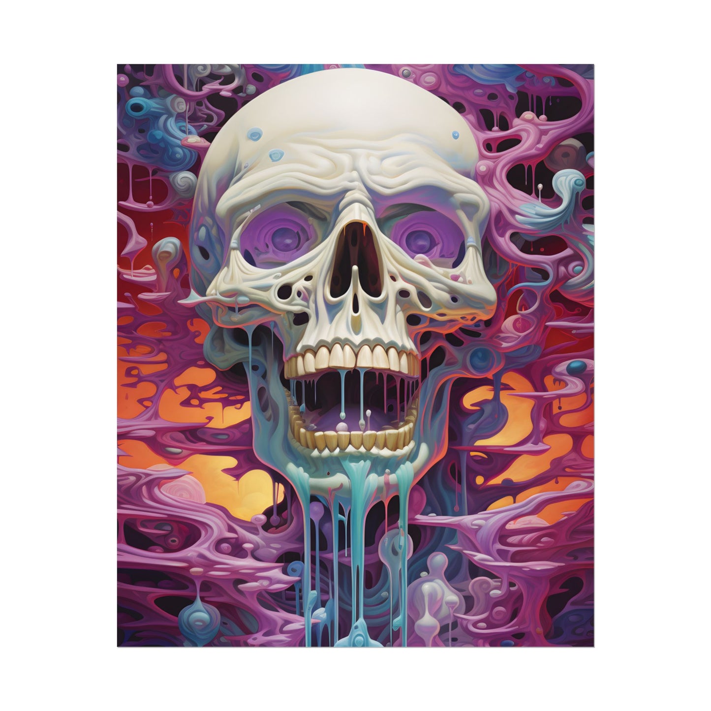 Surreal Landscape: Tears in Reality with 6 Portals and Rifts - Poster