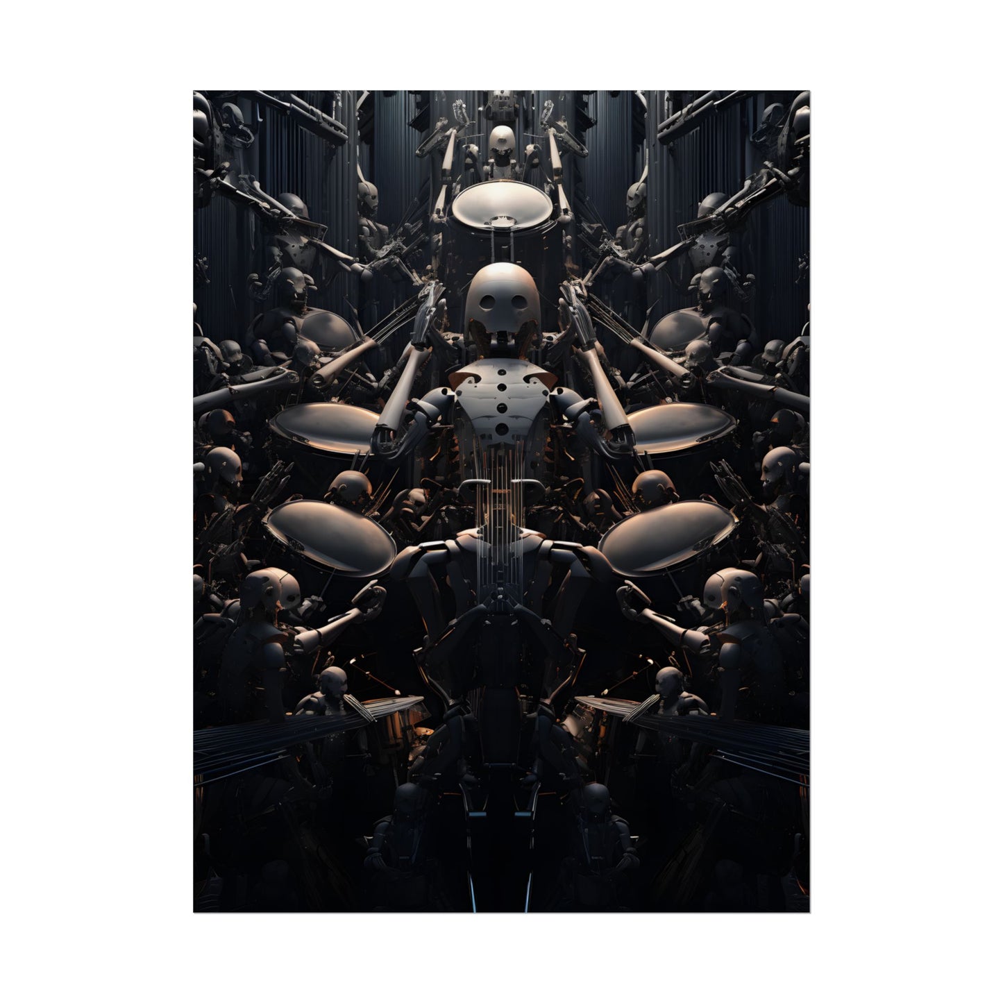 Harmony from the Aditorium: Robot Orchestra in Perfect Rhythm - Poster