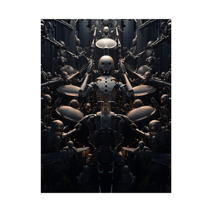 Harmony from the Aditorium: Robot Orchestra in Perfect Rhythm - Poster