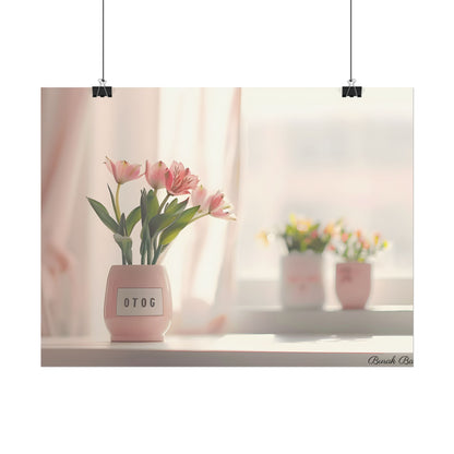Serene Outdoor Landscape: Soft-Spoken Reminder - Poster