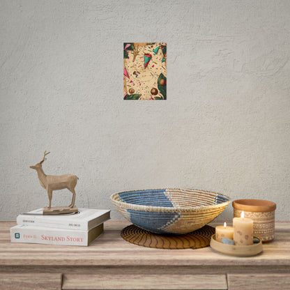 Whimsical Portrait with a Large Nose - Poster