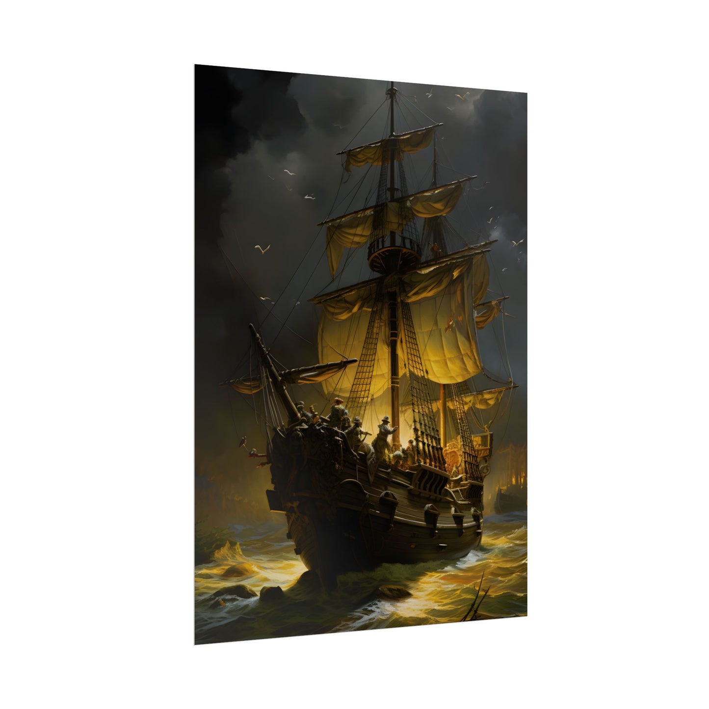 Time-Traveling Pirates: Swashbucklers on a Mission - Artwork - Poster