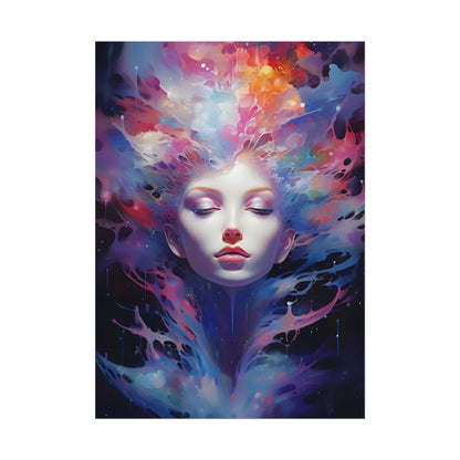 Otherworldly Celestial Dreams: Impressionistic Art Gallery - Poster