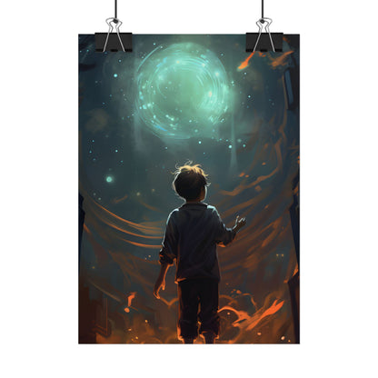 Mobile Life: A Moment in Time - Digital Art - Poster