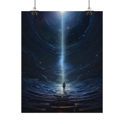 Intrepid Space Explorer: A Journey Through Stars and Galaxies - Poster