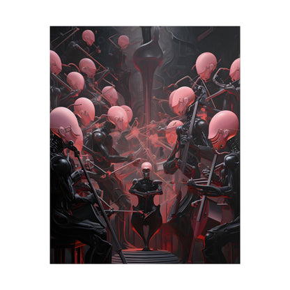 Robot Symphony: A Sentient Orchestra of Robots in Harmony - Poster