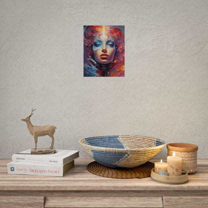 Vibrant Celestial Art Gallery: Wide Angle Shot - Poster
