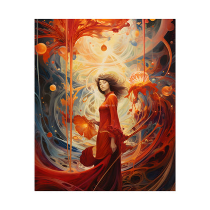 Stellar Gallery: Cosmic Abstract Art Collection - Poster