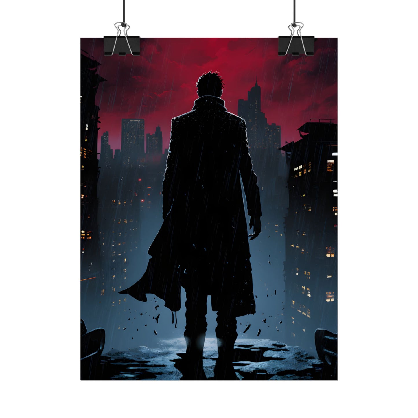 Urban Fantasy Detective: Book Cover Art - Poster