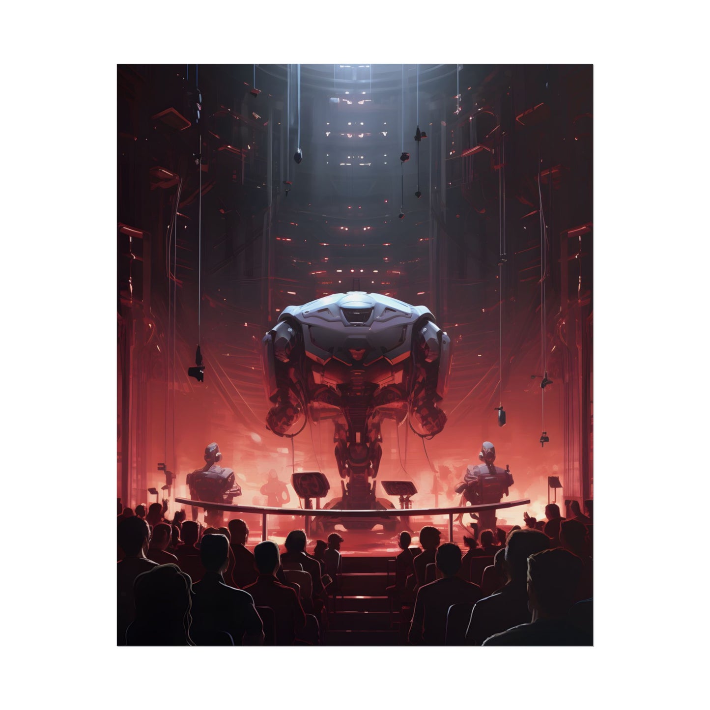 Robot Symphony: Mechanical Music Performance Art - Poster