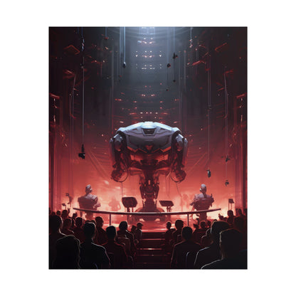 Robot Symphony: Mechanical Music Performance Art - Poster