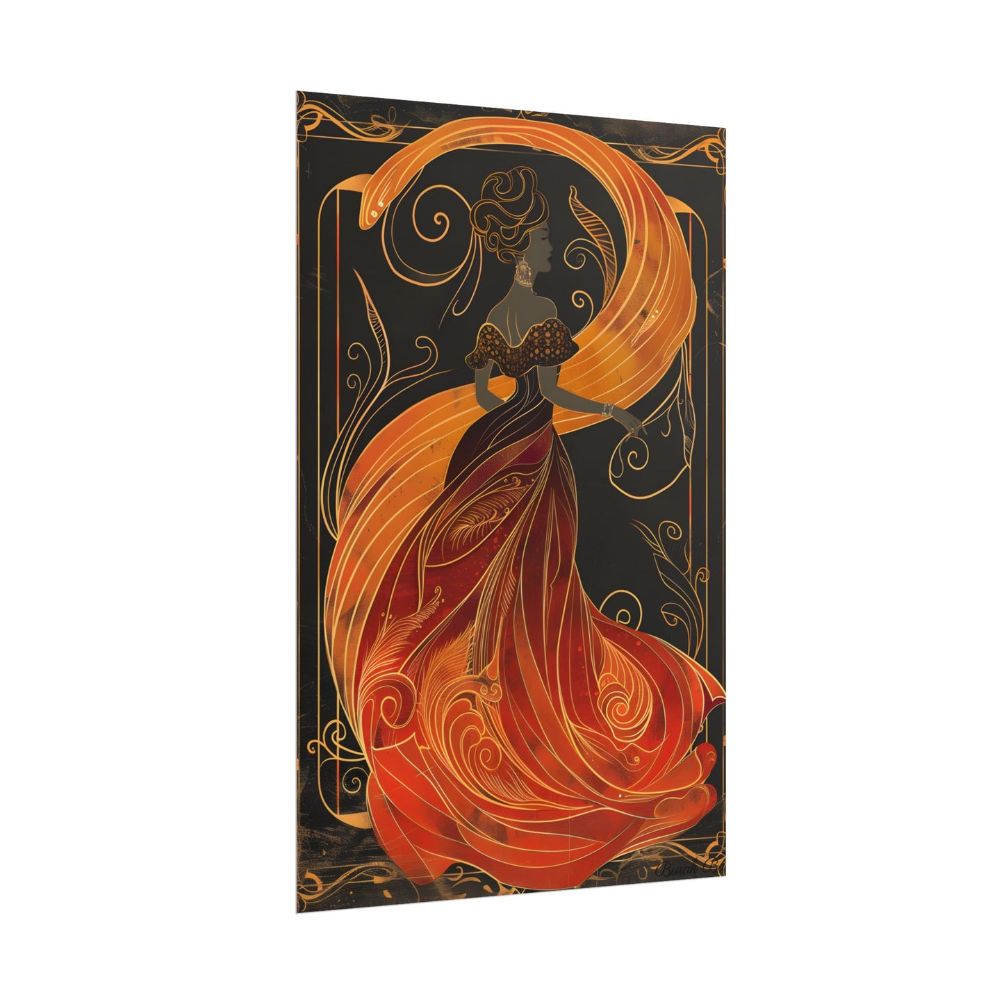 Vintage Art Nouveau Elegant Poster: Batch 1 2024 - Poster