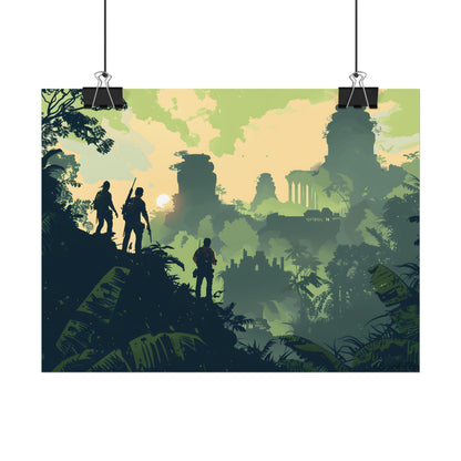 Brave Adventurer: Determined Quest in Pursuit of Discovery - Poster
