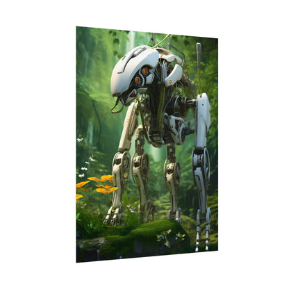 Robotic Wildlife Sanctuary: AI-Operated Oasis - Poster