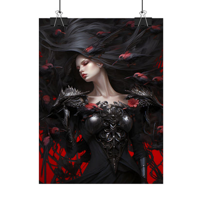 Enigmatic Songbird: Nature's Guardian Art - Poster