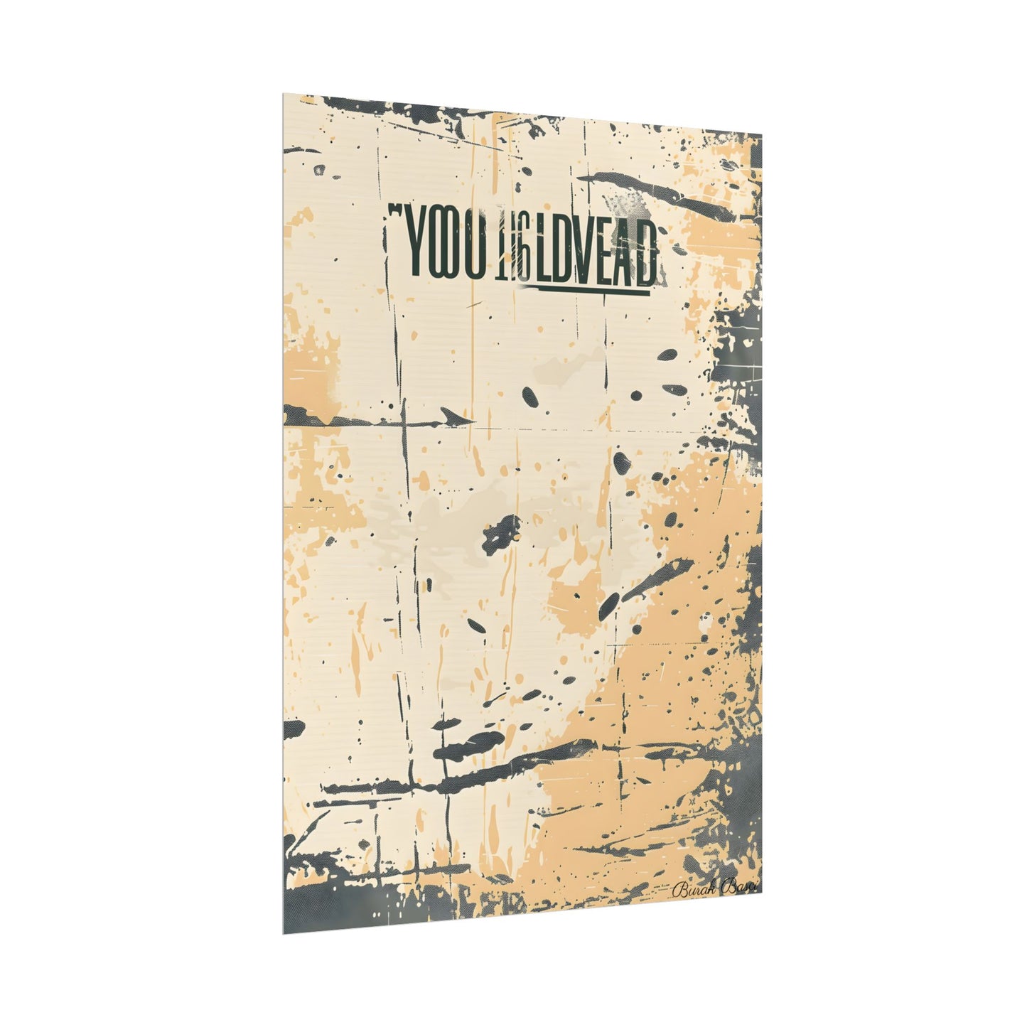 Vintage Distressed Batch 1: A Nostalgic Poster Artwork - Poster