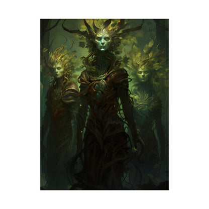 Mystical Forest Guardians: Ancient Tree Spirits Awaken - Poster
