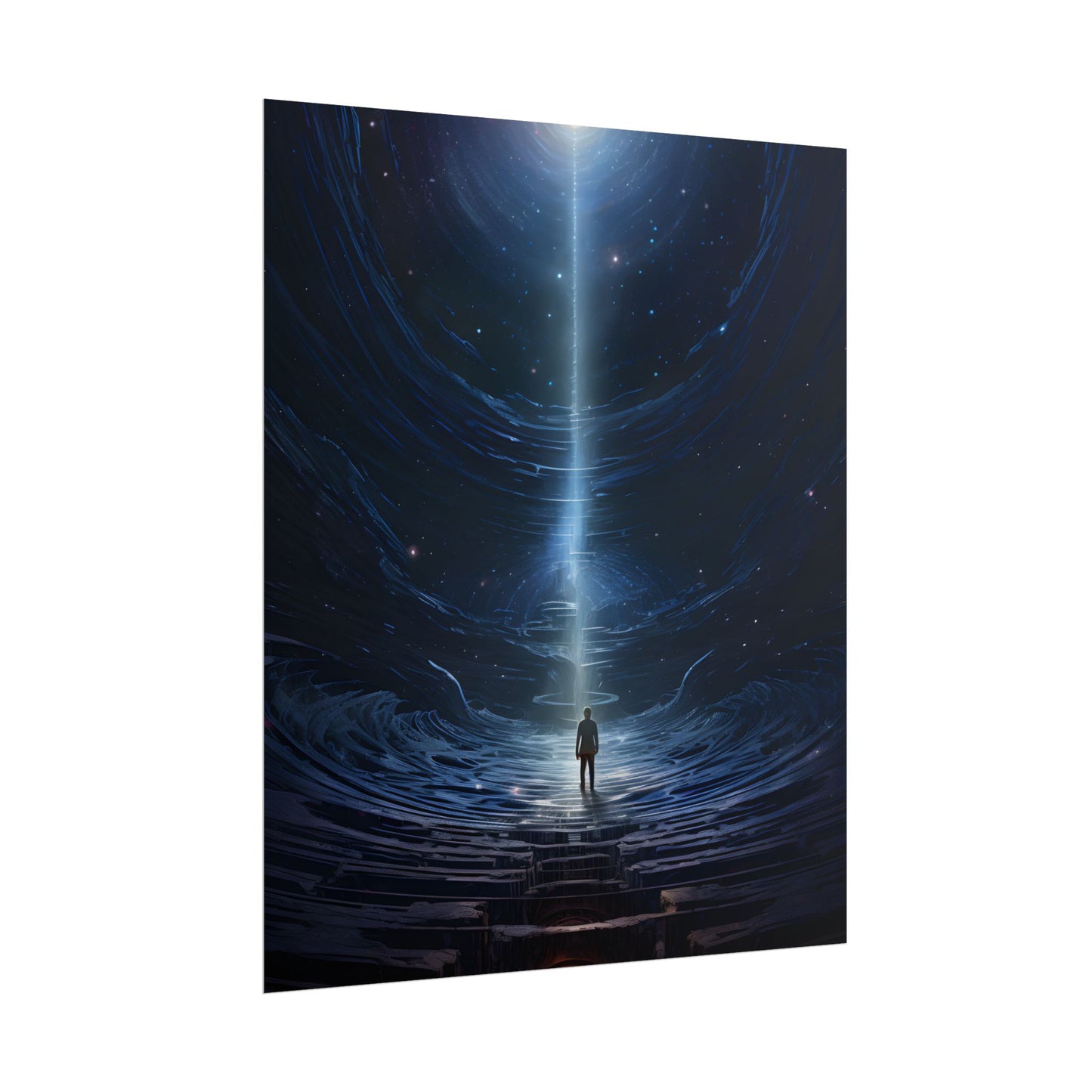 Intrepid Space Explorer: A Journey Through Stars and Galaxies - Poster