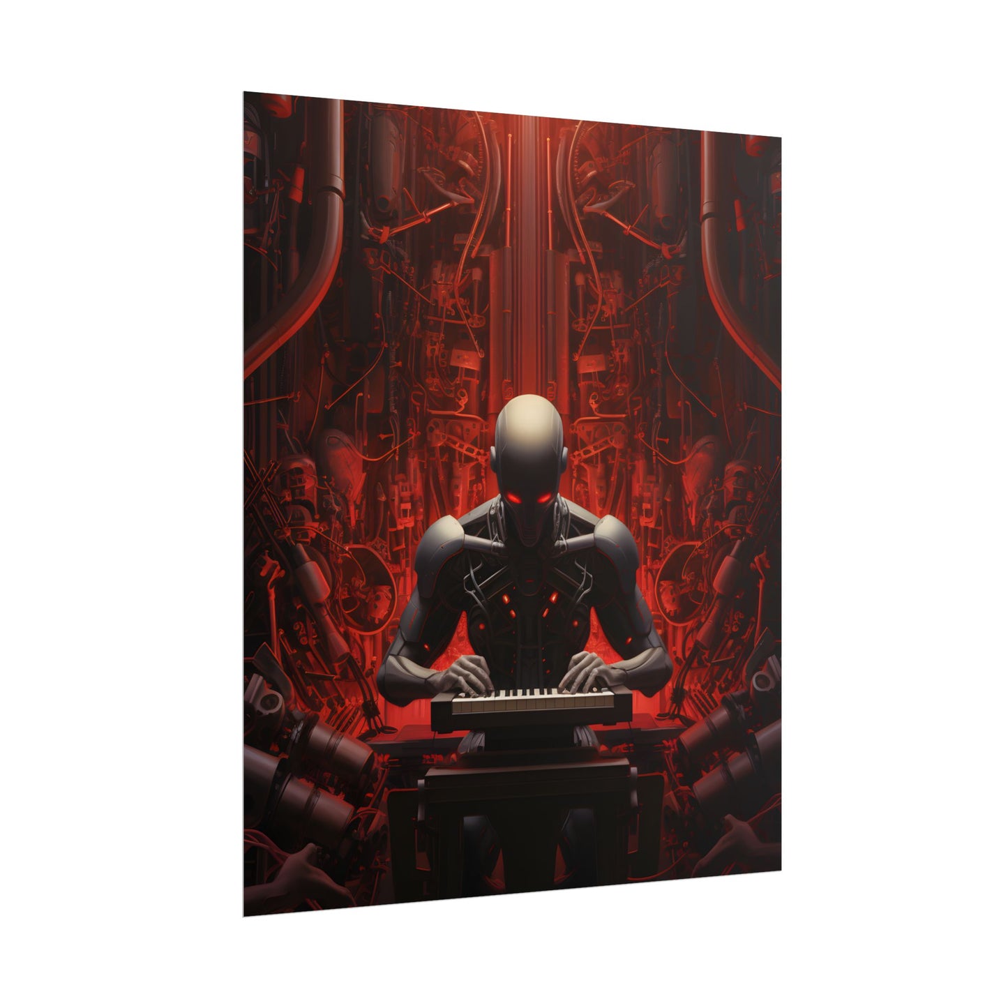 Robot Symphony: A Musical Orchestra of Sentient Robots - Poster