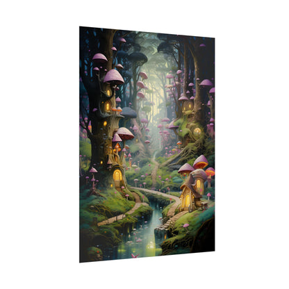 Enchanted Forest Adventure: Vibrant Artwork of Six Brothers - Poster