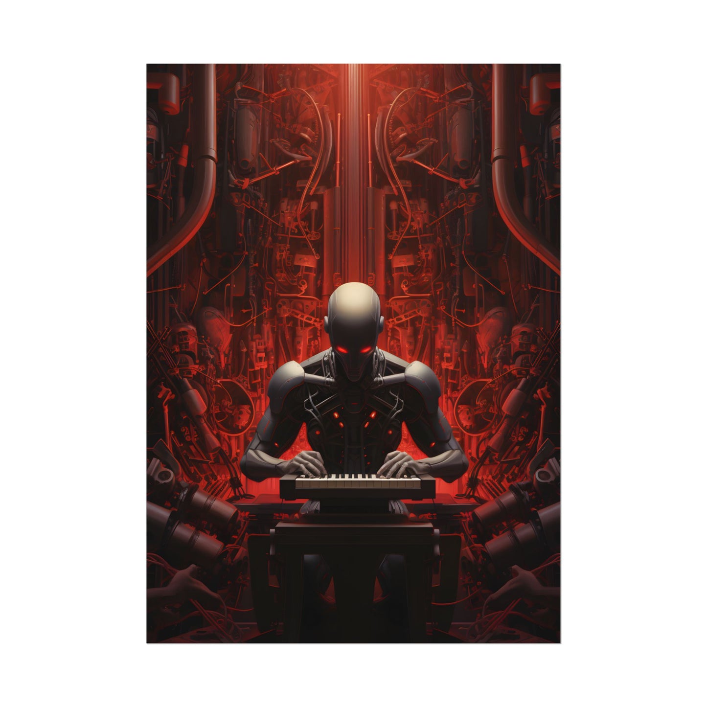 Robot Symphony: A Musical Orchestra of Sentient Robots - Poster