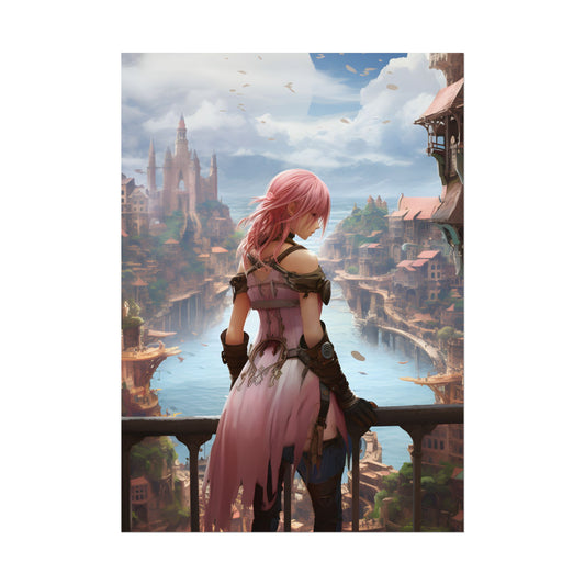 Anime Birds in Flight: Detailed Feathered Friends - Poster