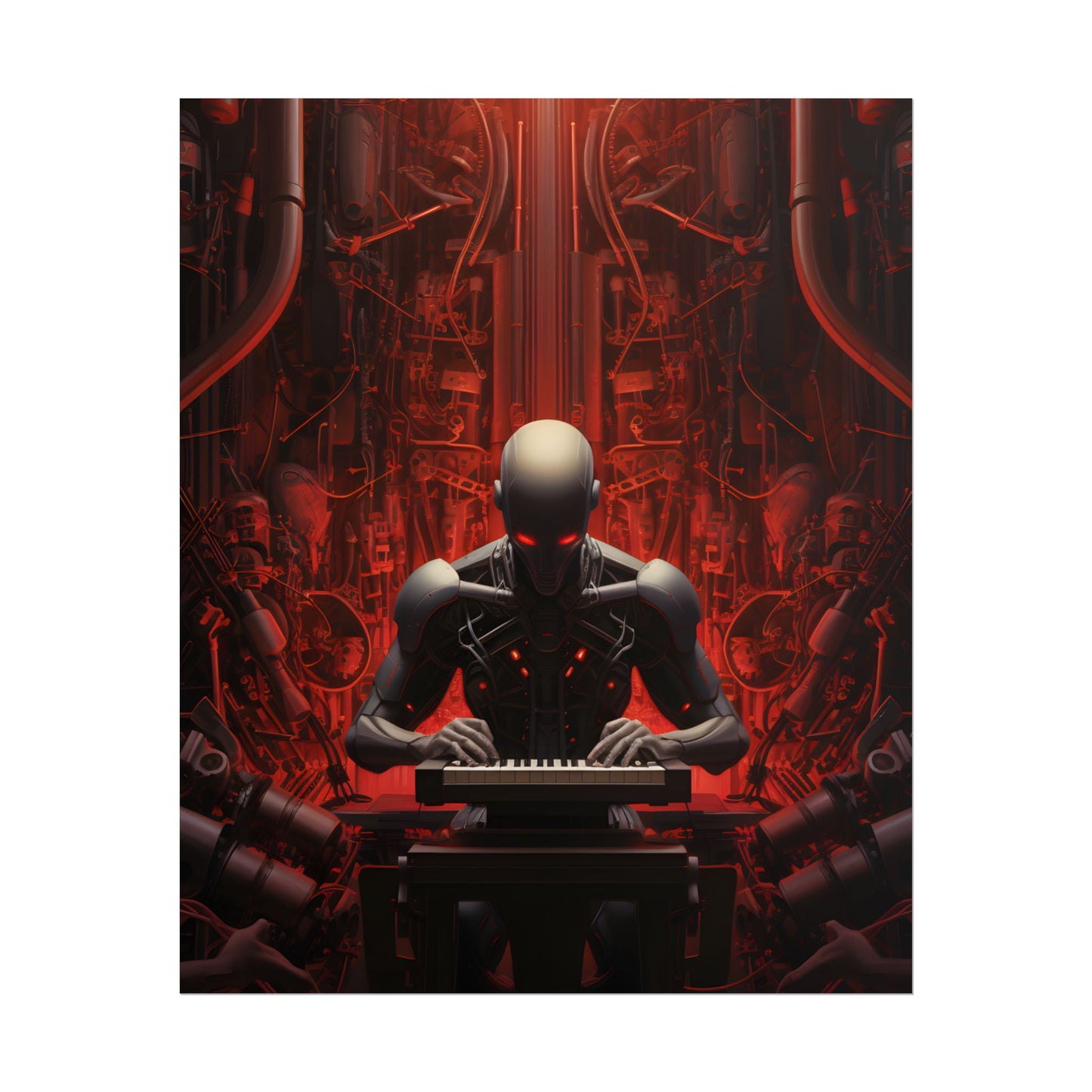 Robot Symphony: A Musical Orchestra of Sentient Robots - Poster