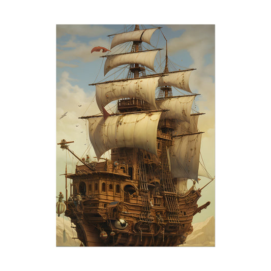 Swashbuckling Time Travelers: A Pirate's Adventure - Poster