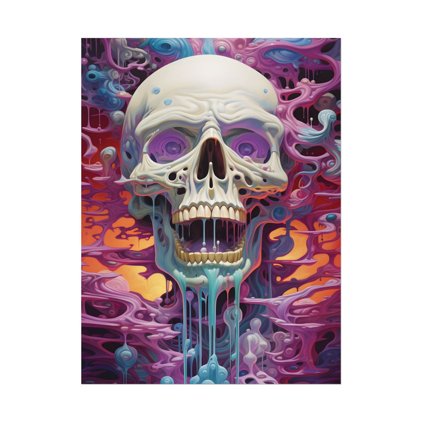 Surreal Landscape: Tears in Reality with 6 Portals and Rifts - Poster