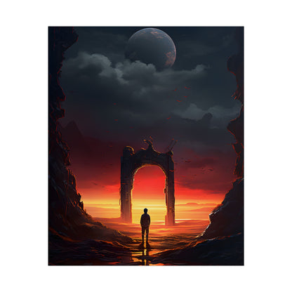 A Moment of Stillness: Phone in Quiet Indoor Setting - Poster
