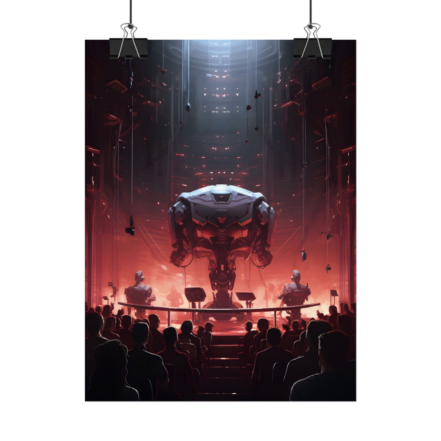 Robot Symphony: Mechanical Music Performance Art - Poster