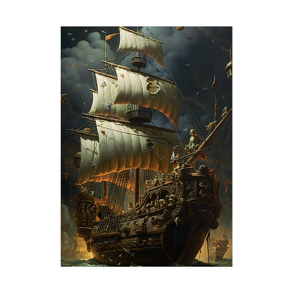 Swashbuckling Time-Traveling Pirate Crew: Artwork - Poster