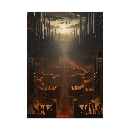 Dystopian Utopia: Opposite Worlds in Harmony - Poster
