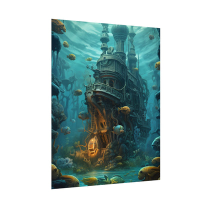 Steampunk Underwater Adventure: Captain Nemos Quest - Poster