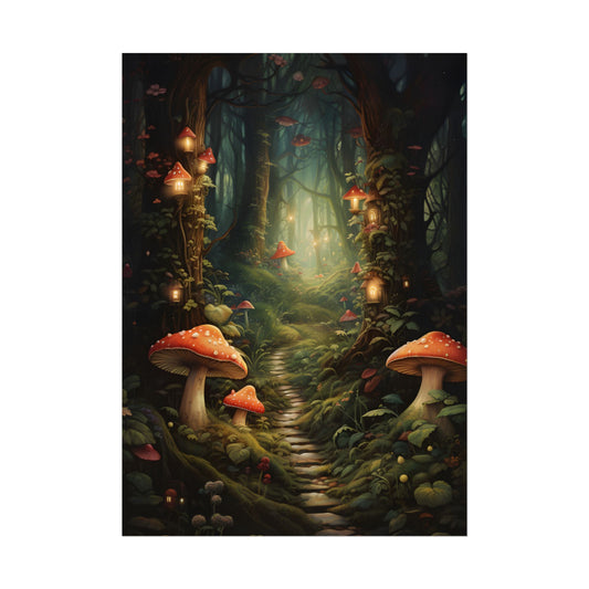 Enchanted Forest: A Whimsical Fairy Tale World of Six Brothers - Poster