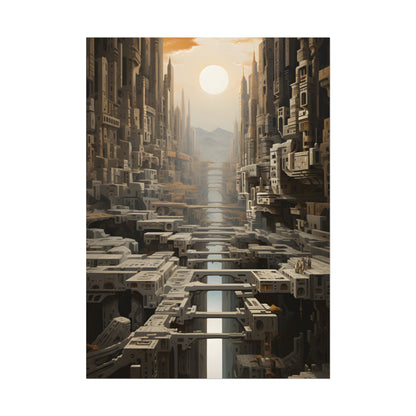 Perfect yet Oppressive: Dystopian Harmony - Poster