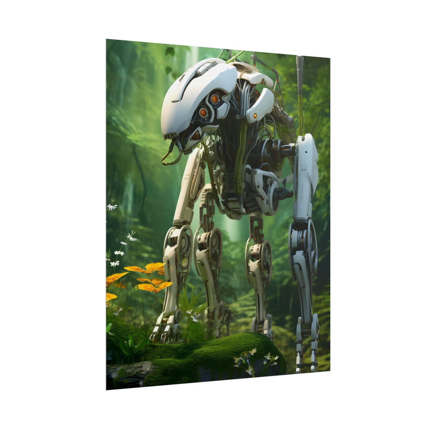 Robotic Wildlife Sanctuary: AI-Operated Oasis - Poster