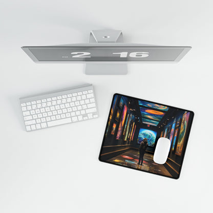 Celestial Art Gallery: Wide Angle Indoor Masterpiece - Desk Mat